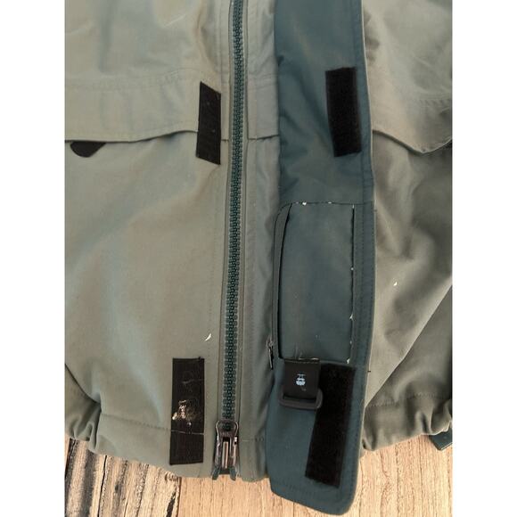 VTG Nike ACG Outer Layer 3 Snowboard/Ski Parka Jacket Mens M Green 90s Y2K - Picture 10 of 16